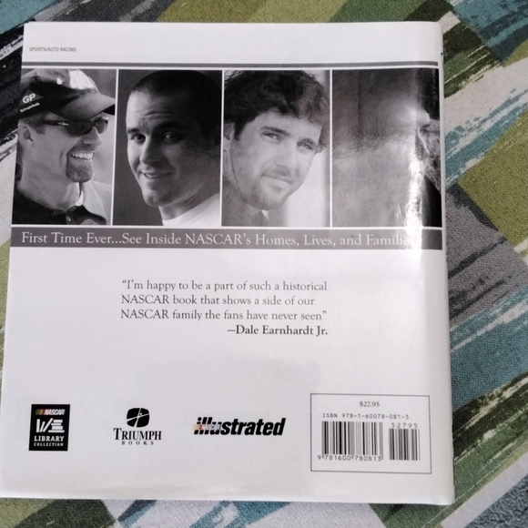 COFFEE TABLE BOOK Portraits of NASCAR - Picture 2 of 5